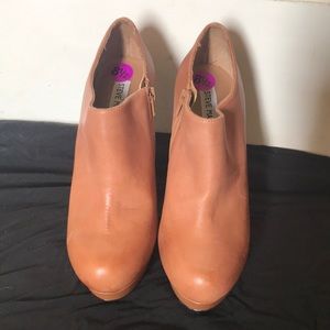 Brown Steve Madden booties